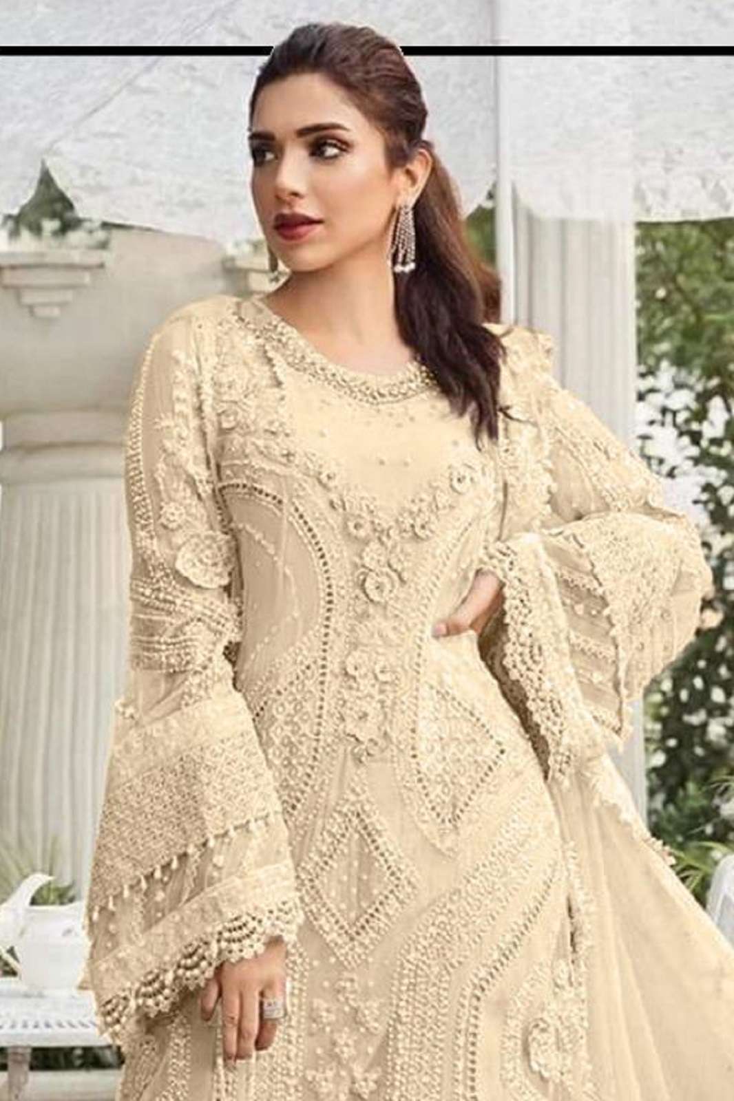 HOORTEX H 353 A TO D FAUX GEORGETTE SUITS