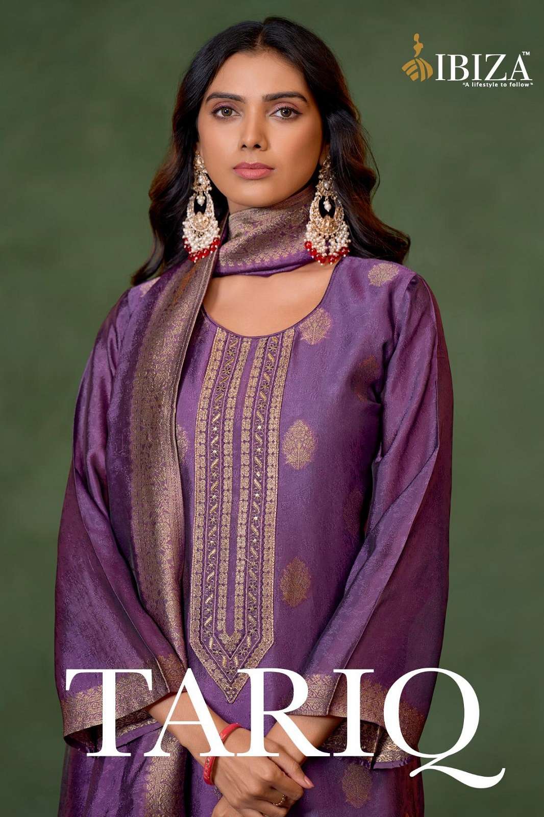 IBIZA TARIQ BANGLORY SILK EMBROIDERED SUITS