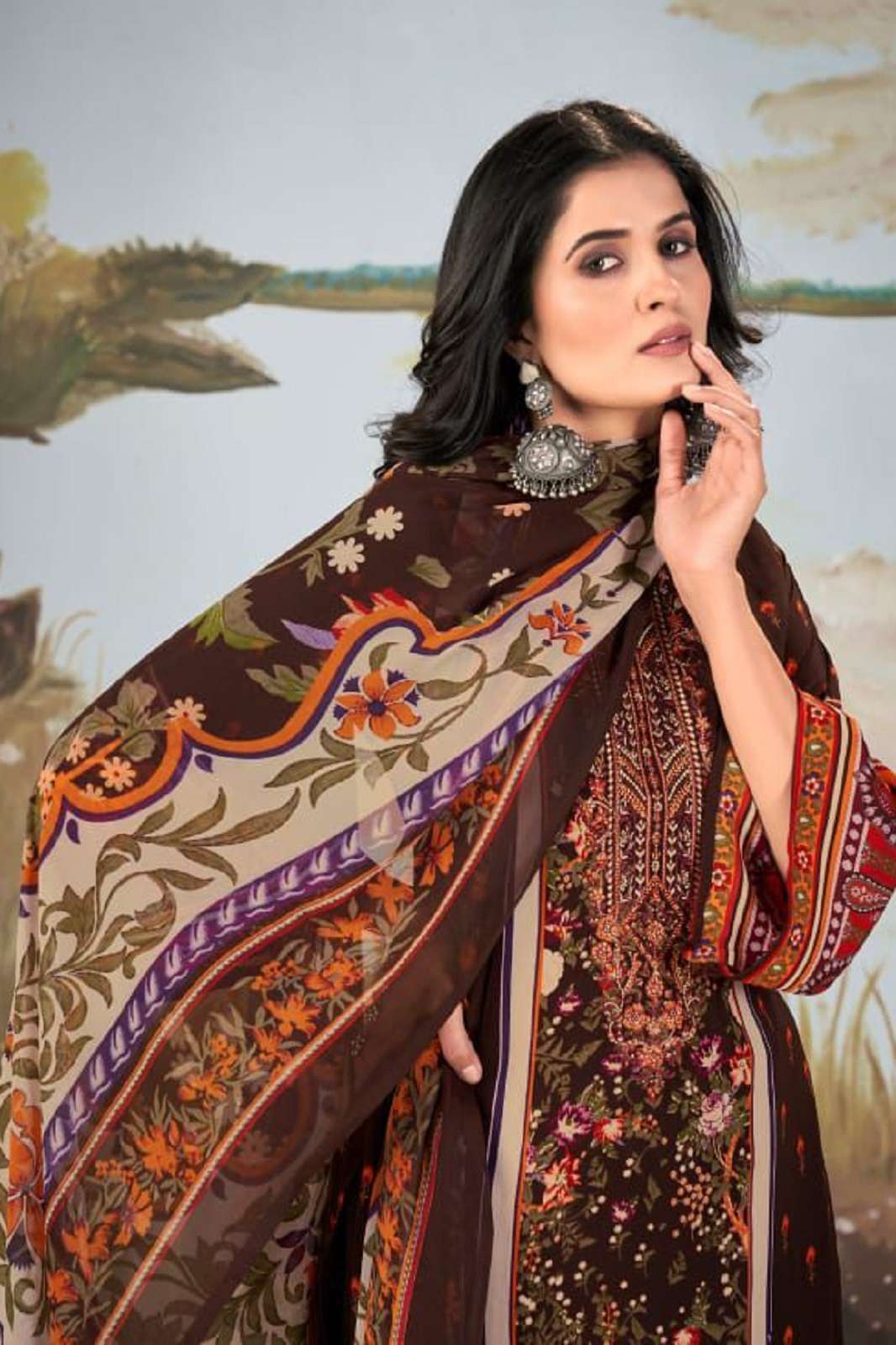 PAKIZA PRINTS LIBAS E KHAAS VOL 49 CREPE SUITS