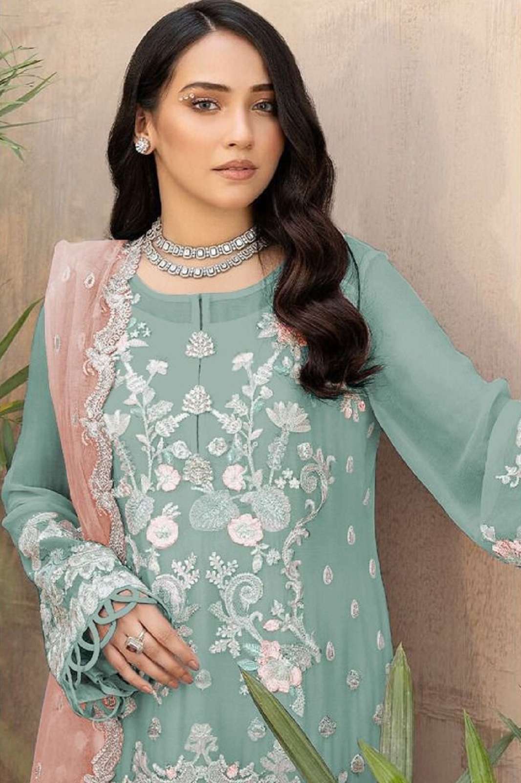 SAFA CREATION SF 920 A TO D GEORGETTE EMBROIDERED SUITS