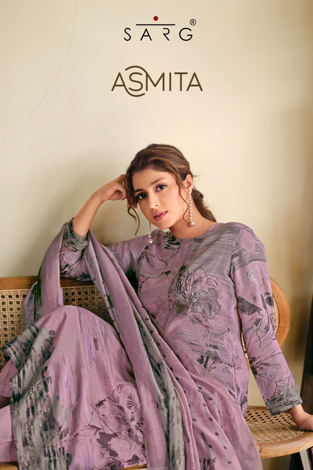 SARG ASMITA SILK DIGITALLY PRINTED SUITS