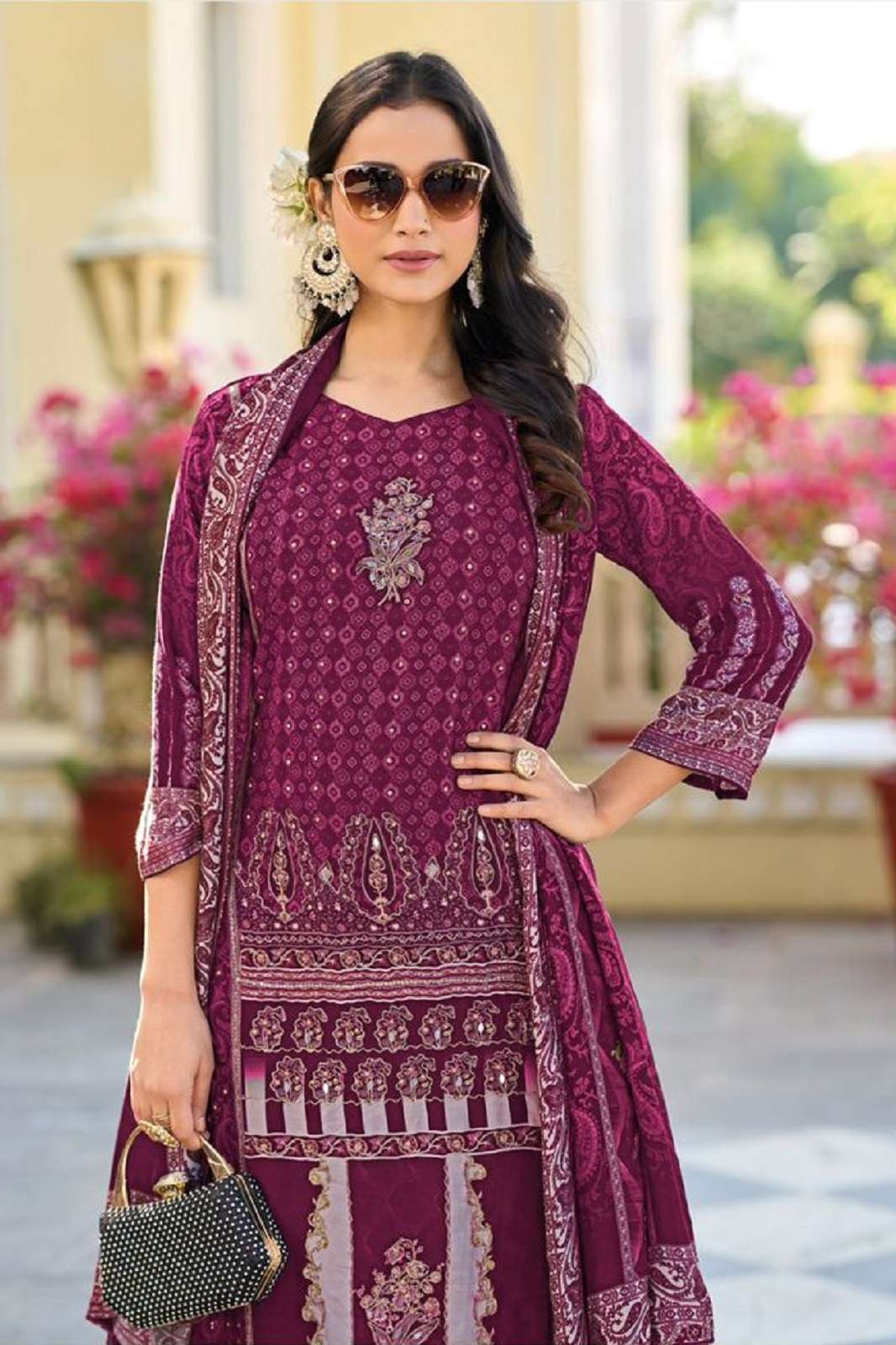 SHREE FAB KT 117 MUSLINE DIGITALLY PRINTED SUITS