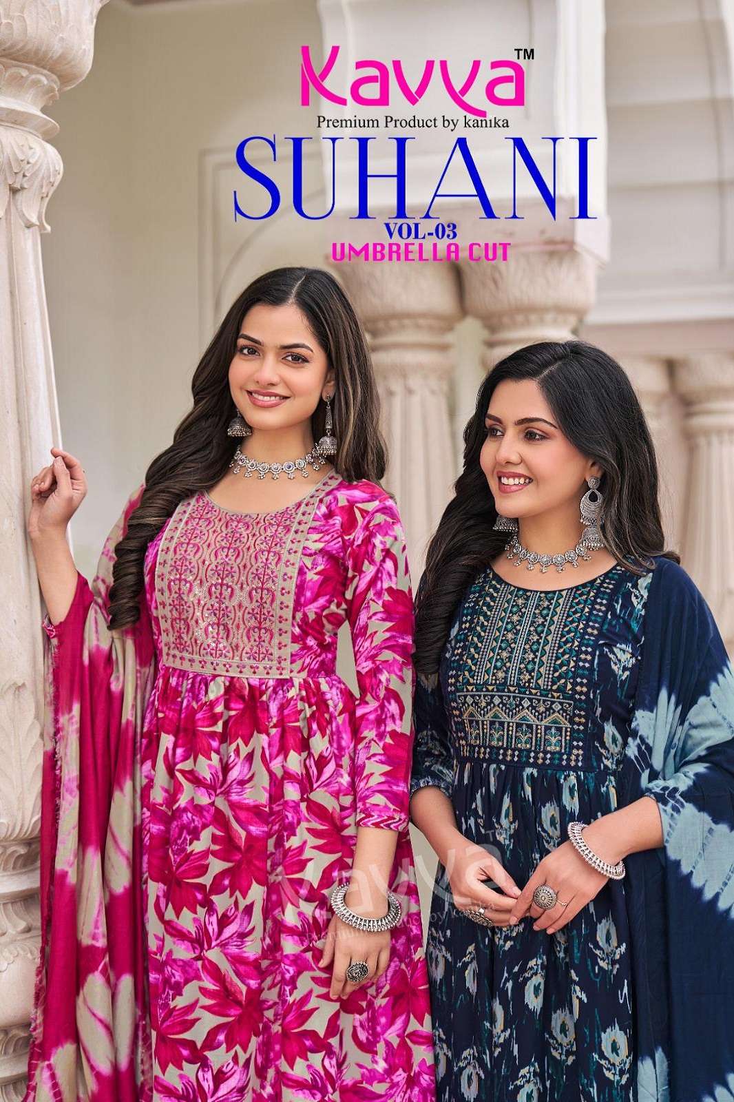 SUHANI VOL 3 BY KAVYA KURTIES READY TO WEAR KURTIES