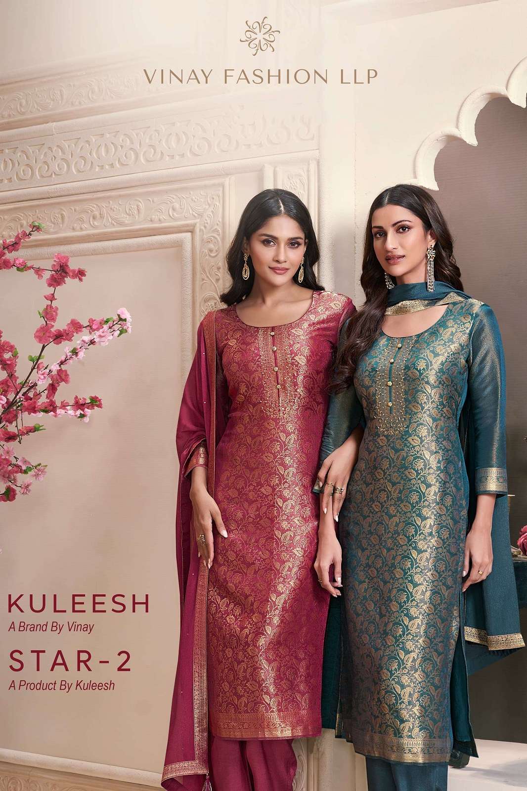 VINAY KULEESH STAR VOL 2 HAND EMBROIDERED SUITS