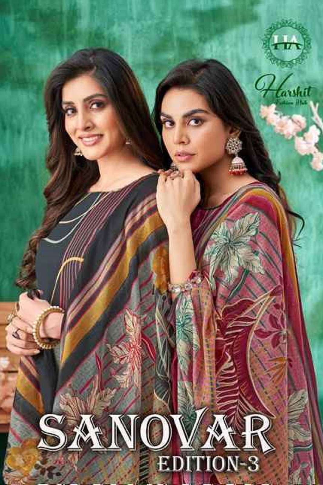 ALOK SUITS SANOVAR EDITION 3 COTTON HAND WORKED SUITS