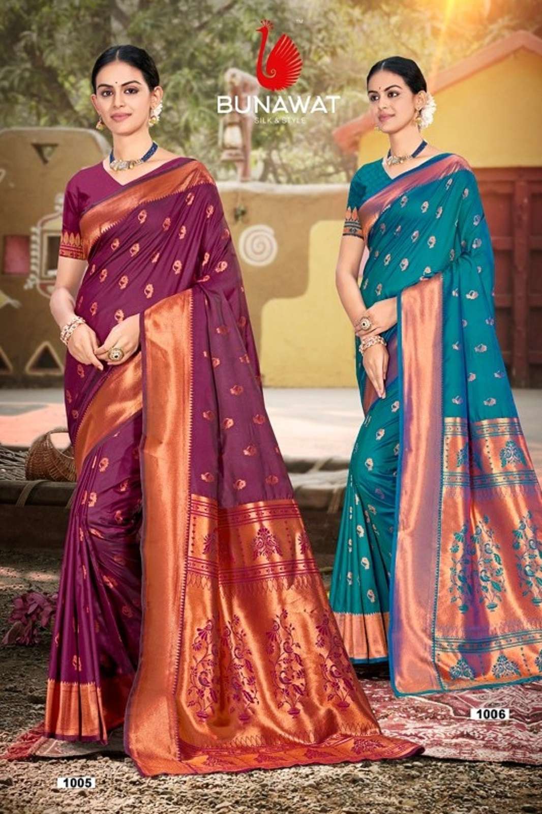 BUNAWAT GAUTAMI SILK RICH PALLU SAREE