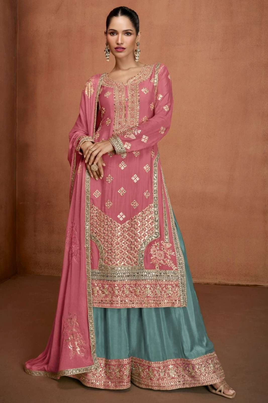 Gulkayra HIMANI 11475 Ready to Wear Premium Real Chinon Silk Salwar Suit