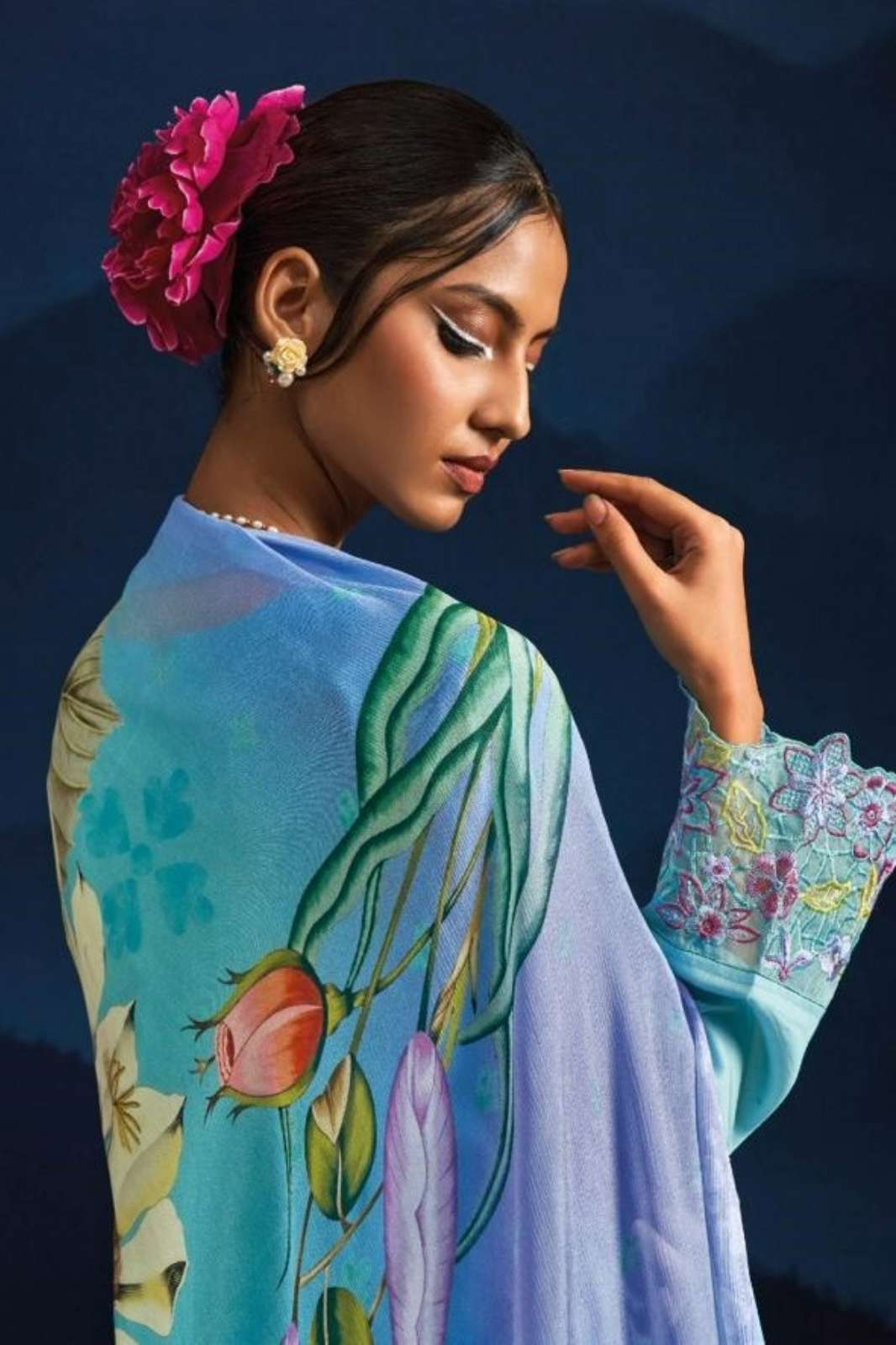 HEER Vaadi Vol 178 Beautiful Pure cotton satin embroidered suit 