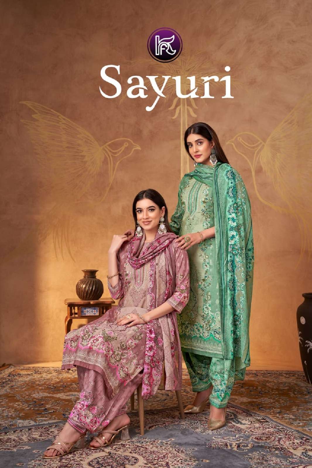 KALA FASHION SAYURI MODAL HAND WORKED SUITS