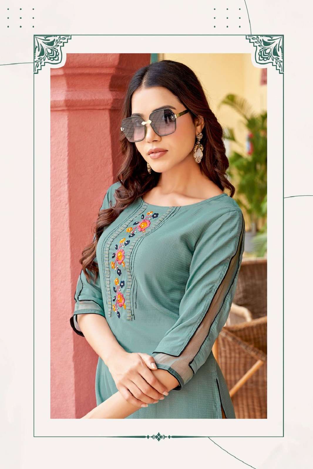 KALISTA BY MITTOO RAYON READY TO WEAR KURTIES