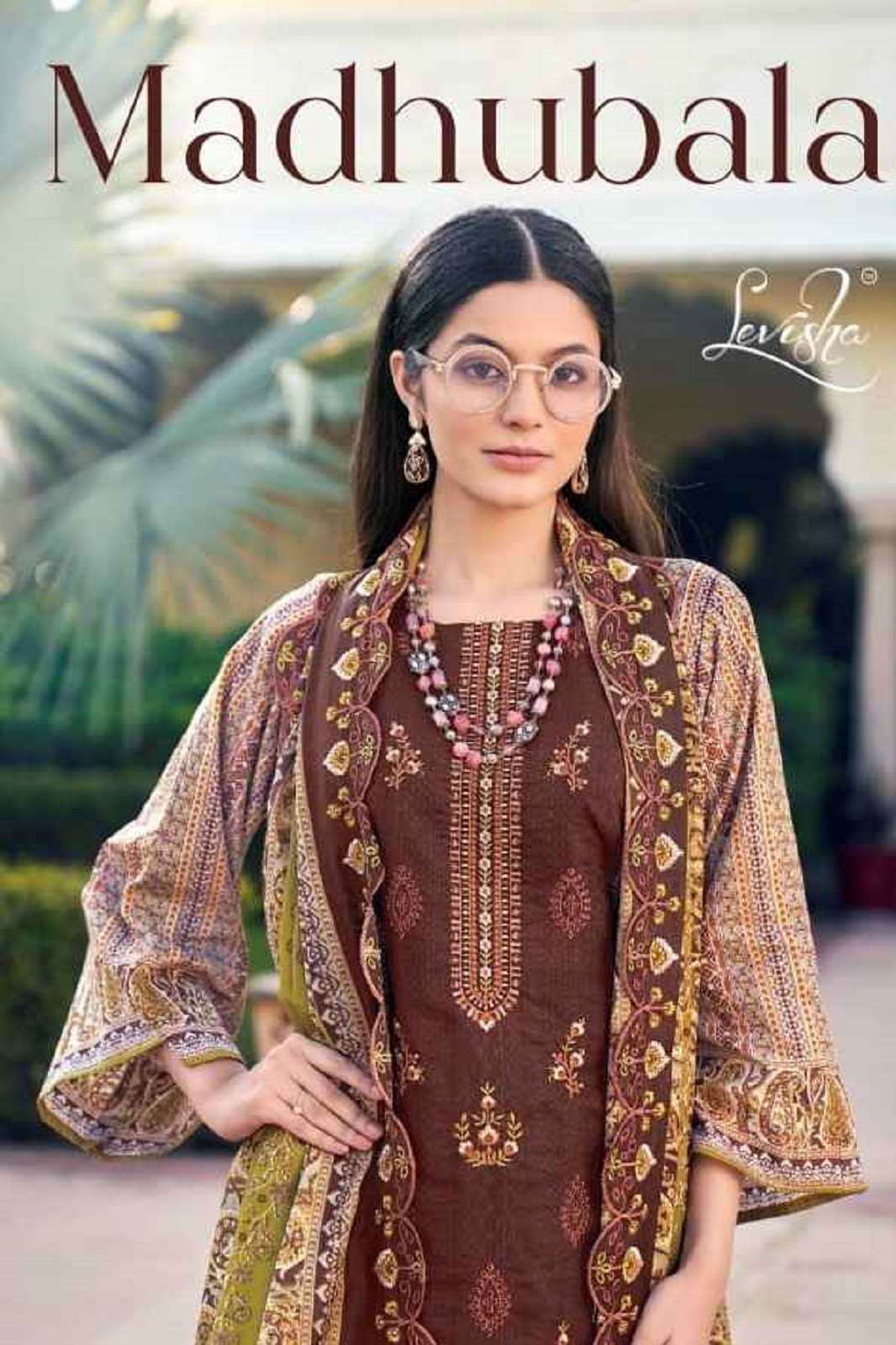 LEVISHA MADHUBALA LAWN EMBROIDERY WORKED SUITS