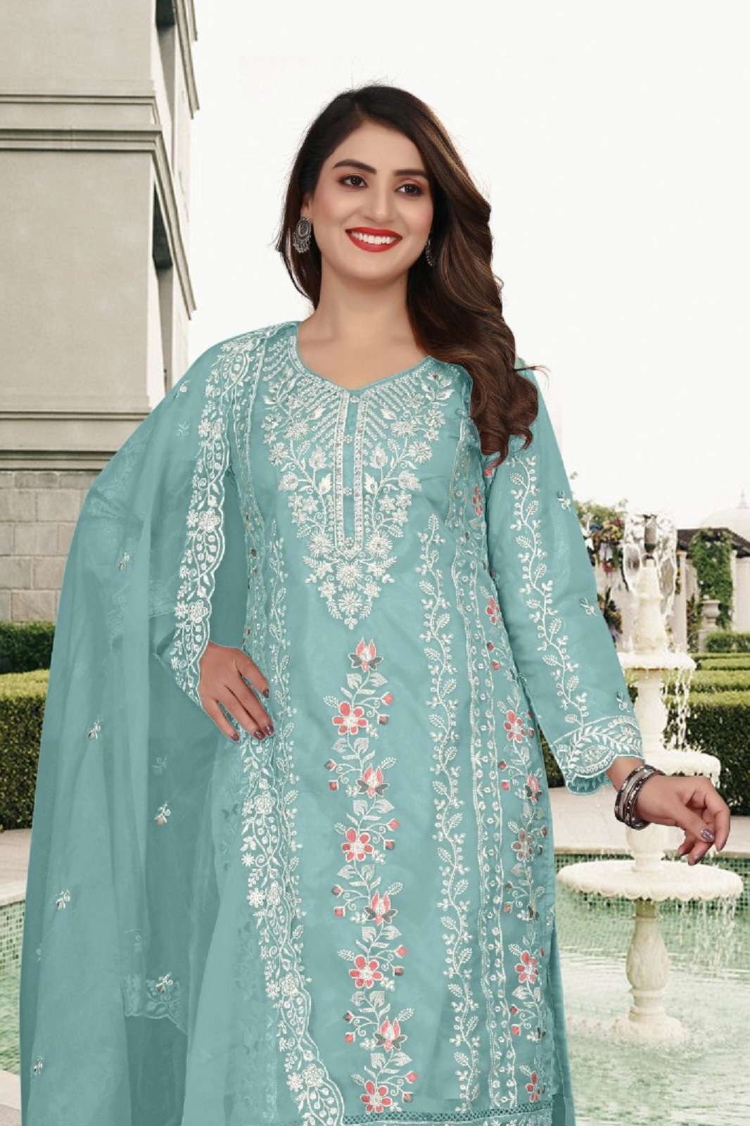 MOTIFZ 842 ABCD CHIFFON EMBROIDERED EID COLLECTION