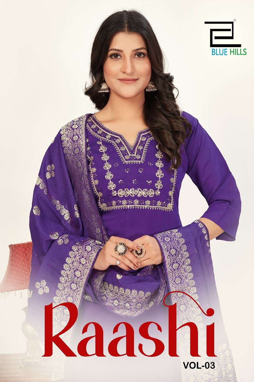 RAASHI VOL 3 BY BLUE HILLS READY TO WEAR SILK KURTIS