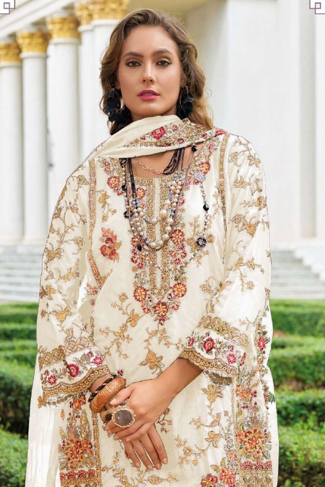 READYMADE PAKISTANI SUITS BY FEPIC CRAFTED NEEDLE CN 219