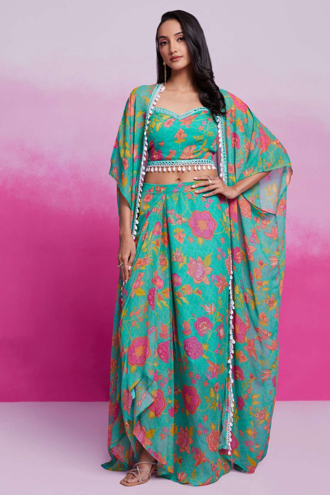 Shri Balaji Emporium AD SUMMER COLLECTION 8 Orgeza With Printed Work Designer Dress