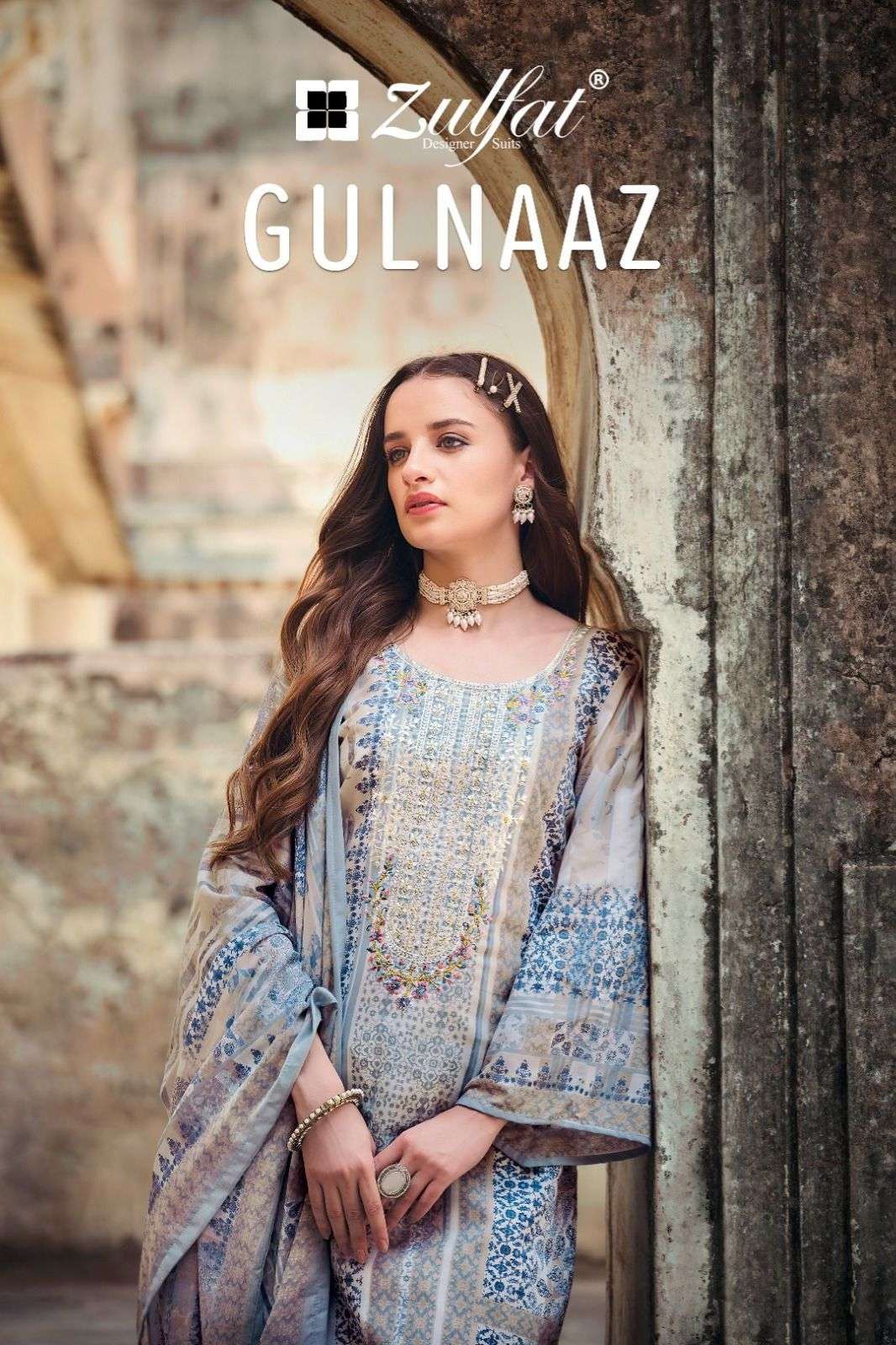 ZULFAT GULNAAZ COTTON DESIGNER PRINTED SUITS