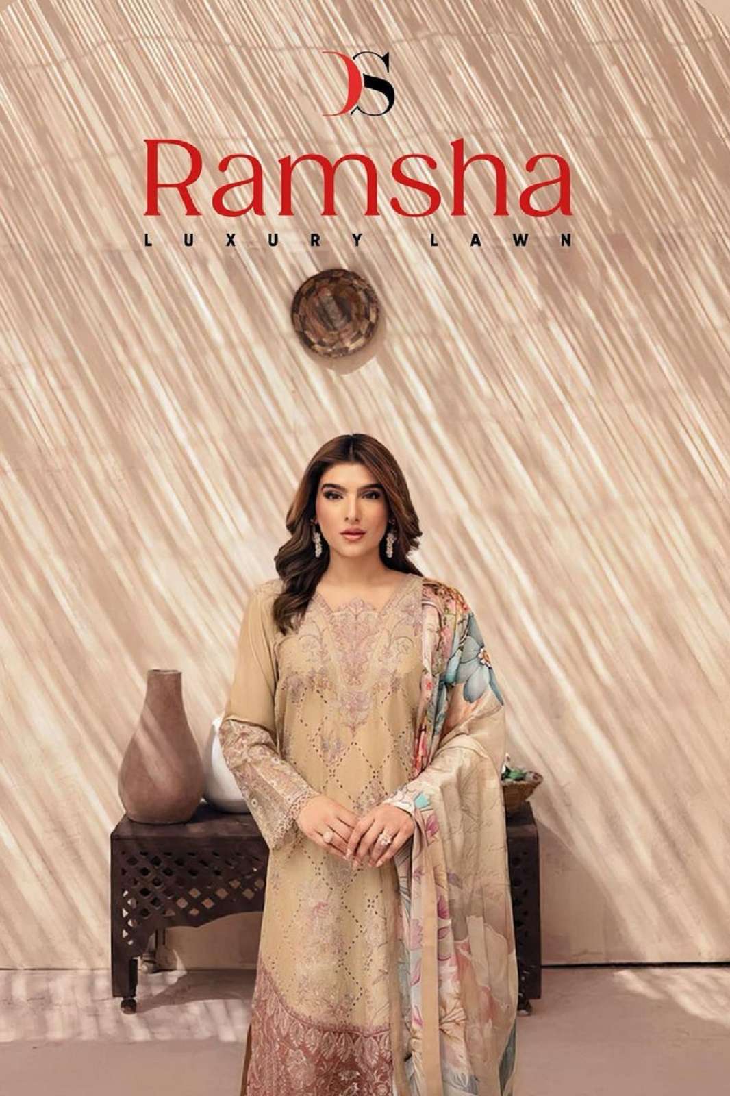 DEEPSY SUITS RAMSHA LUXURY LAWN COTTON EMBROIDERED SUITS