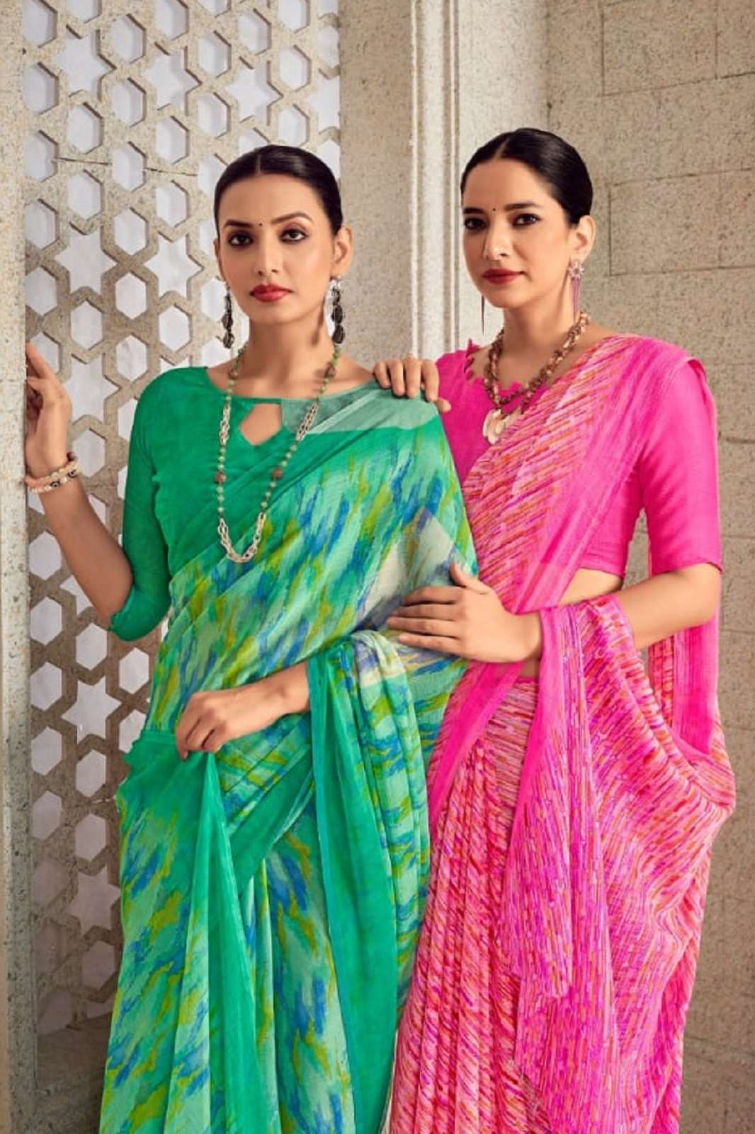 RUCHI STAR CHIFFON VOL 173 36801A TO 36806B  SAREES