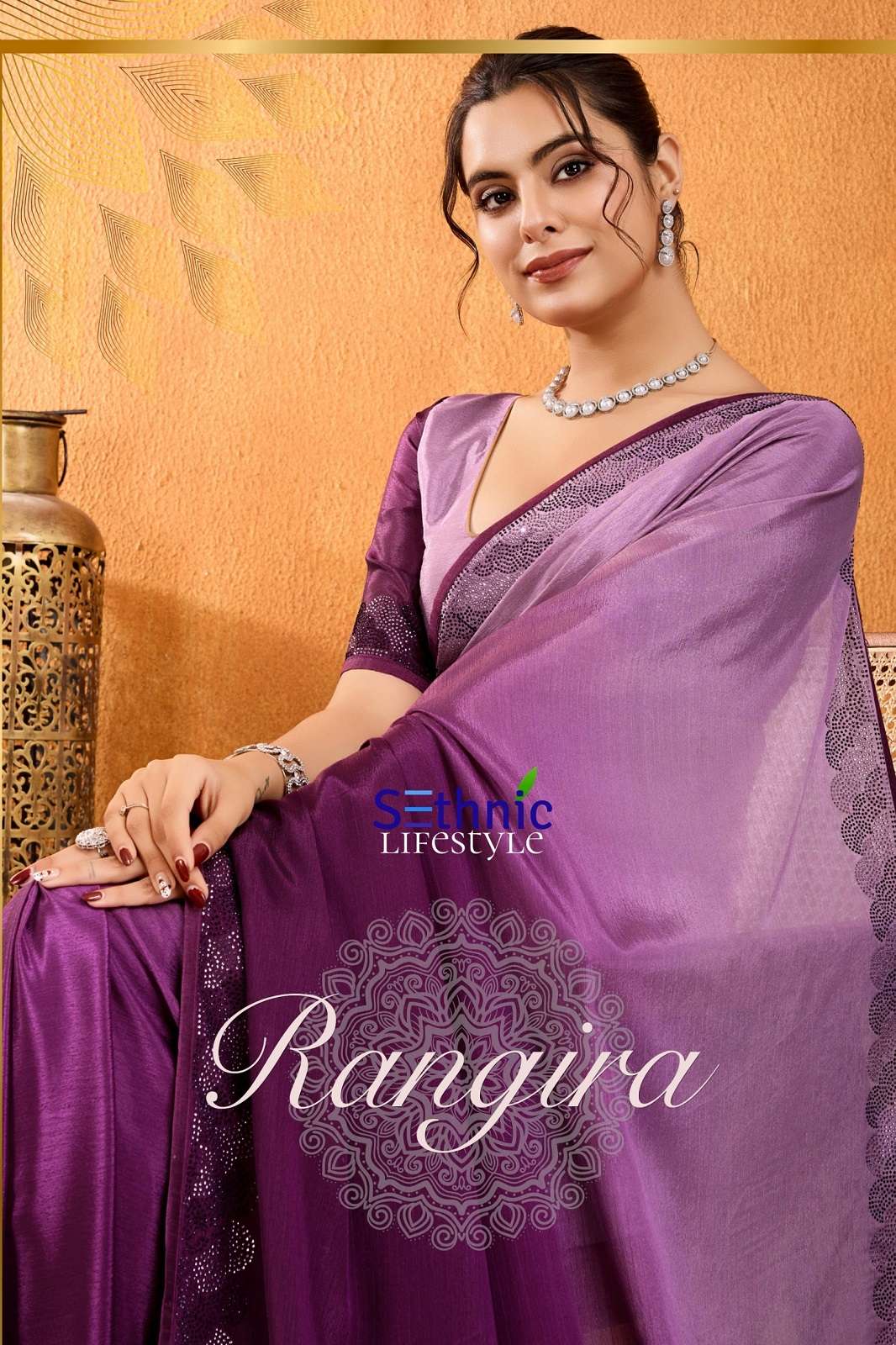 SETHENIC LIFESTYLE RANGIRA SHINON SHADED SAREES