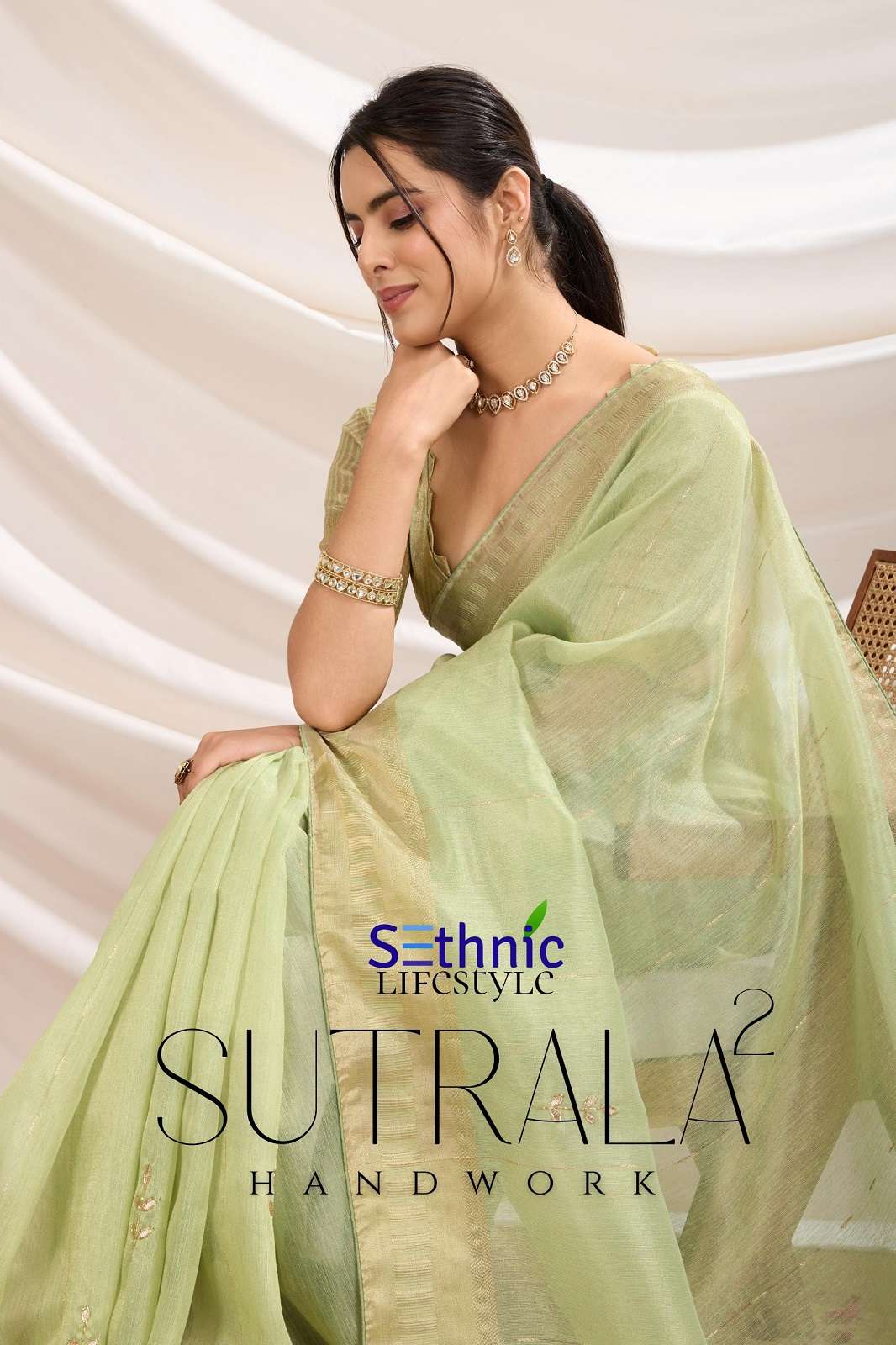 SETHNIC LIFESTYLE SUTRALA VOL 2 80001 TO 80004 LINEN SAREES