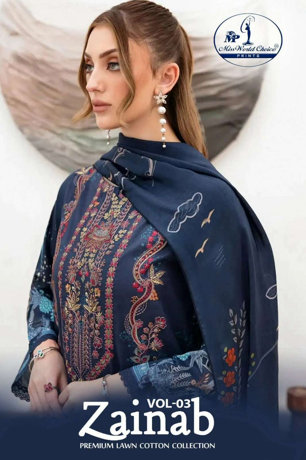 ZAINAB VOL 3 PREMIUM HEAVY LAWN COTTON SUITS