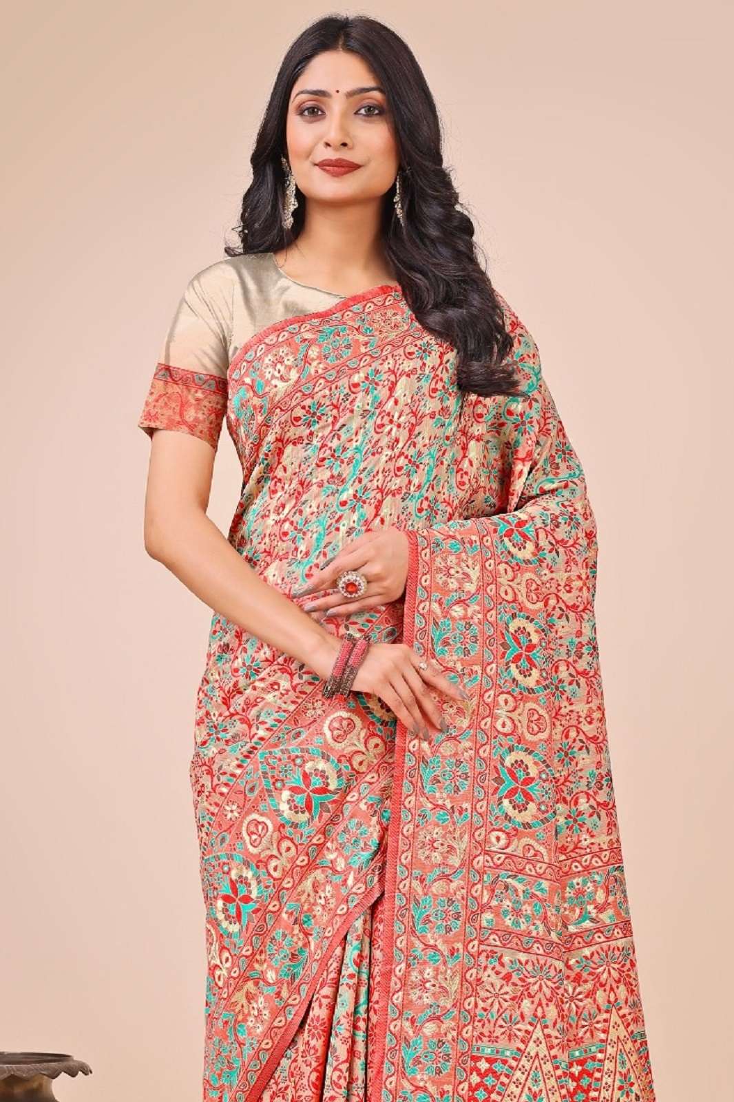 ASTITA PASHMINA 1001 TO 1004 COTTON PRINTED SAREES