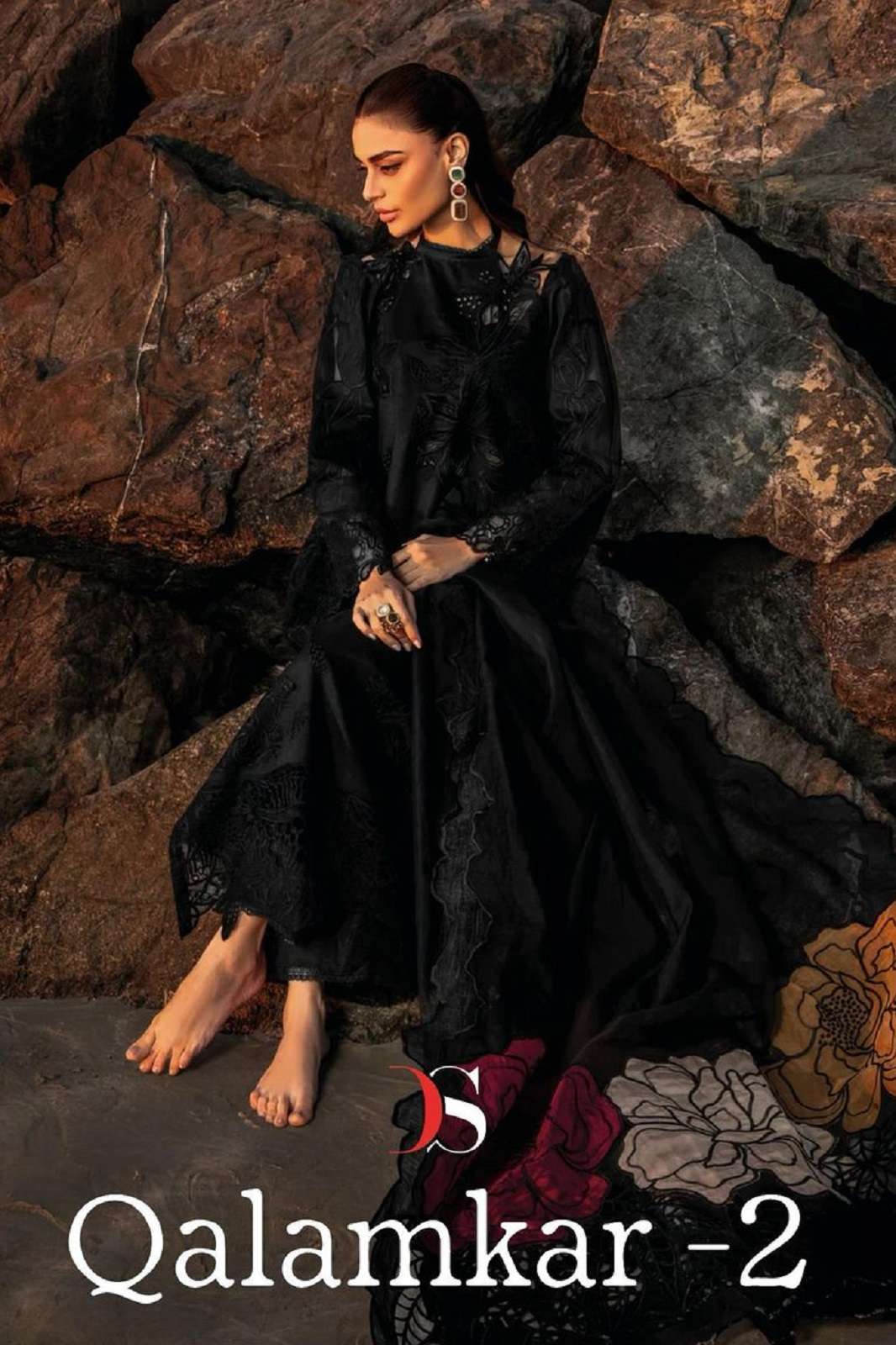 DEEPSY SUITS QALAMKAR LAWN 25 2 COTTON EMBROIDERED SUITS