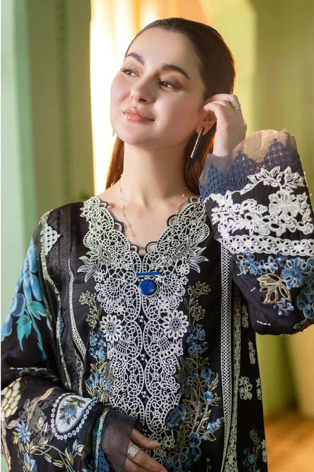 JOHRA TEX JT 167 COTTON EMBROIDERY WORKED SUITS