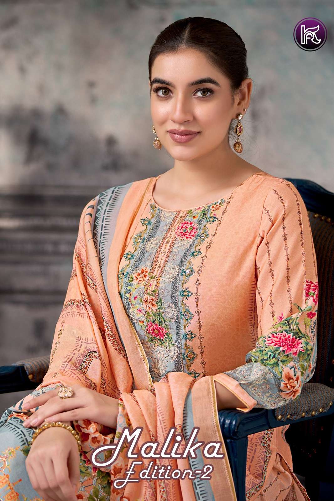 KALA FASHION MALIKA VOL 2 MUSLIN DIGITALLY PRINTED SUITS