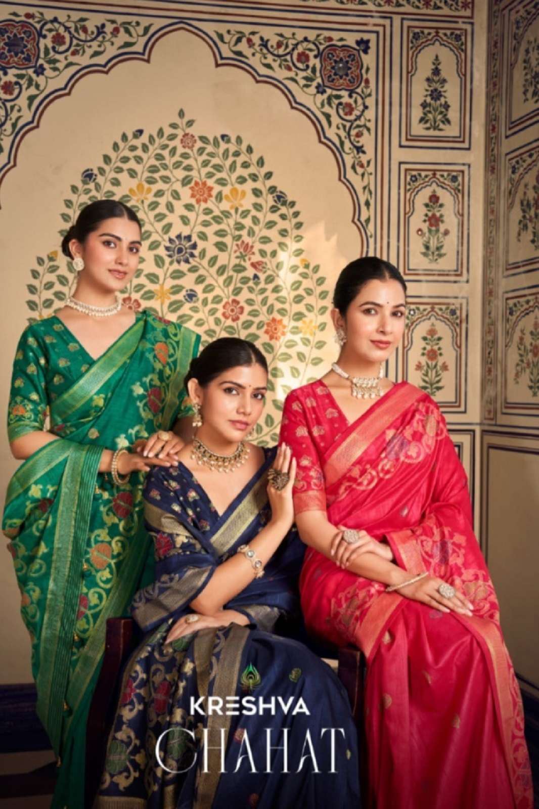 KRESHVA CHAHAT 2031 TO 2034 PV SILK BANARSI SAREES