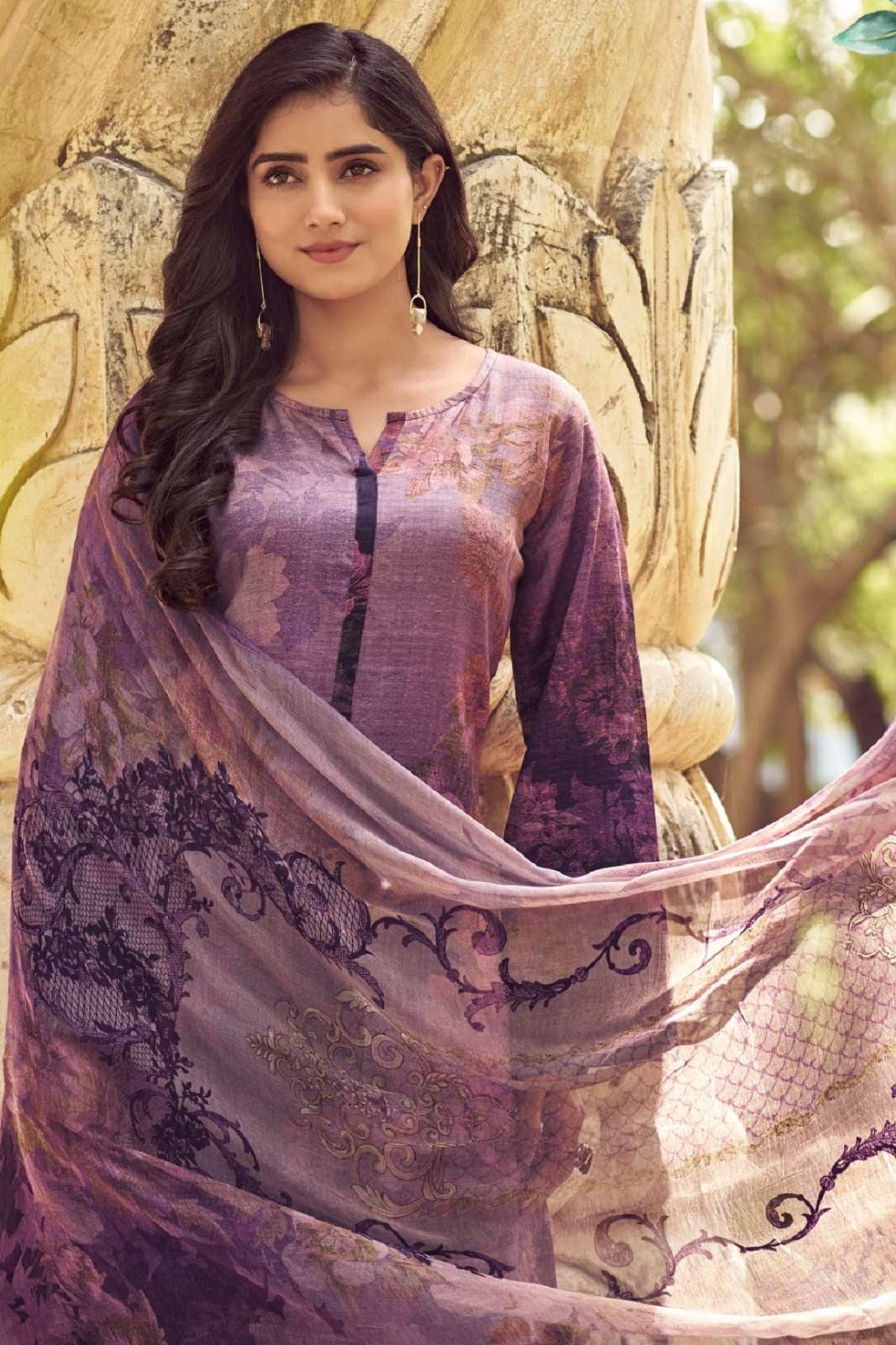 MANNRASIYA ANIKA JAM COTTOB FANCY WORKED SUITS