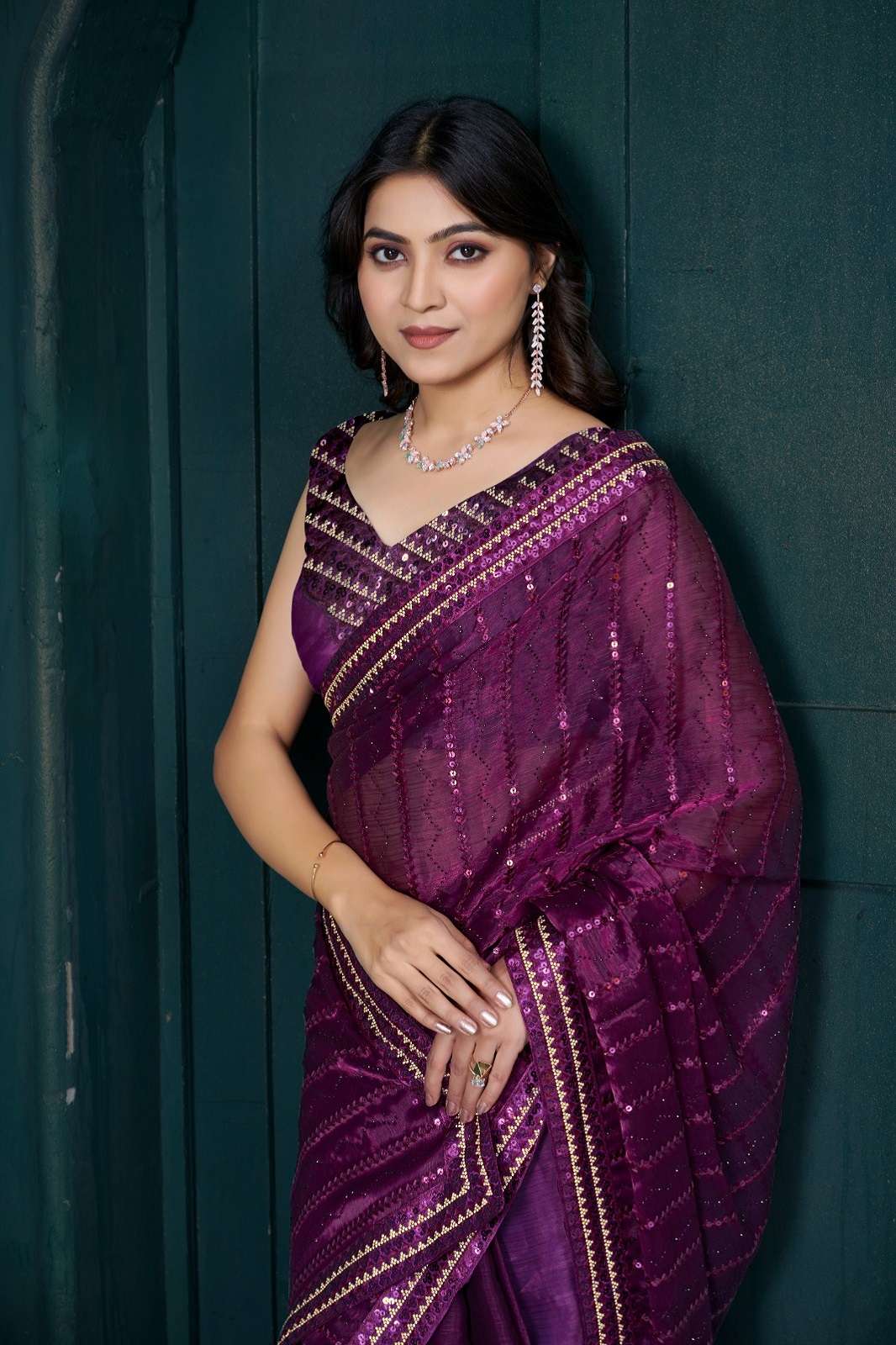MEHEK SAREES 892A TO 892F SOFT SILK ORGANZA SAREES