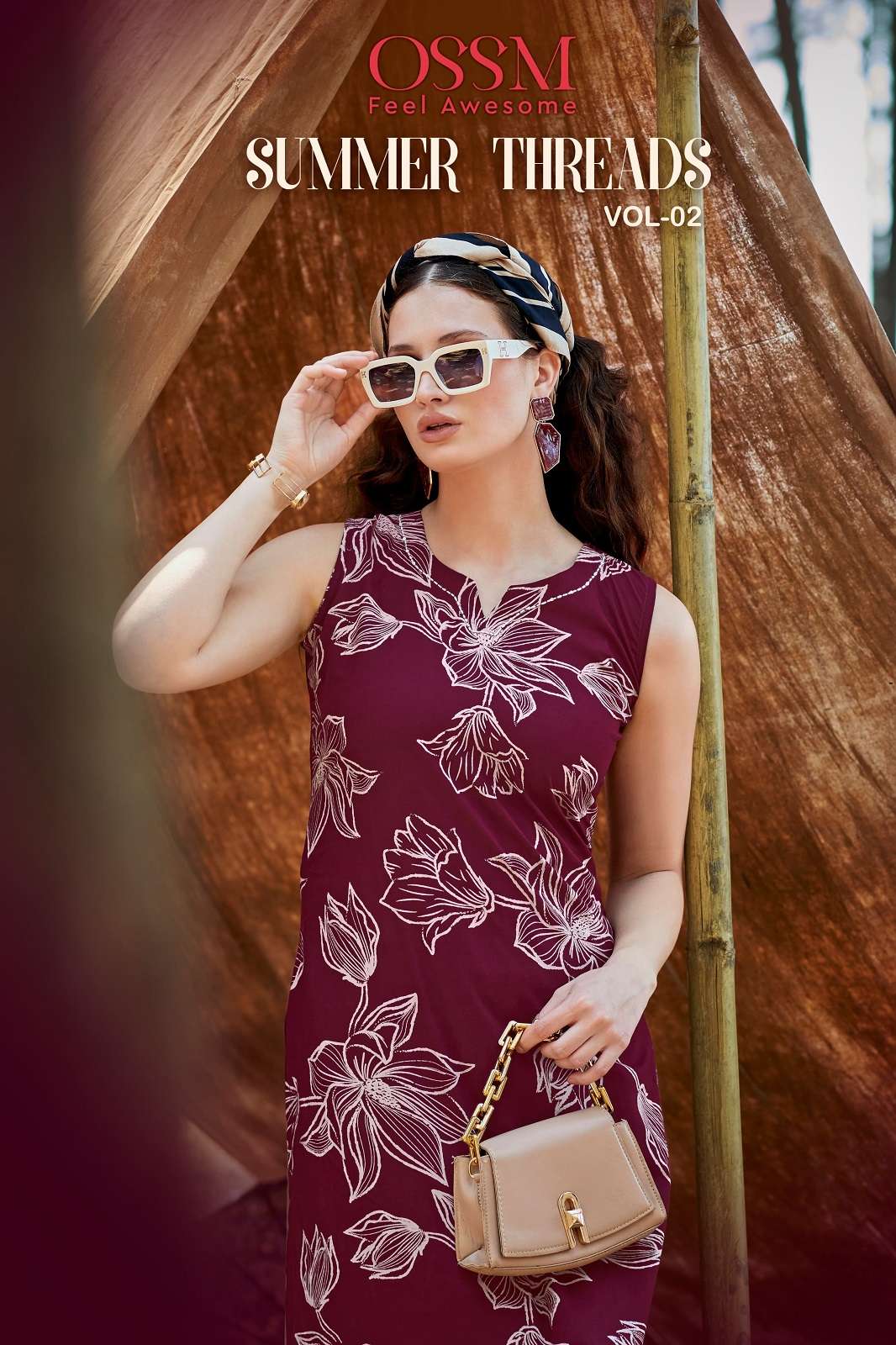 OSSM SUMMER THREADS VOL 2 COTTON PRINTED READY TO WEAR KURTIES FF