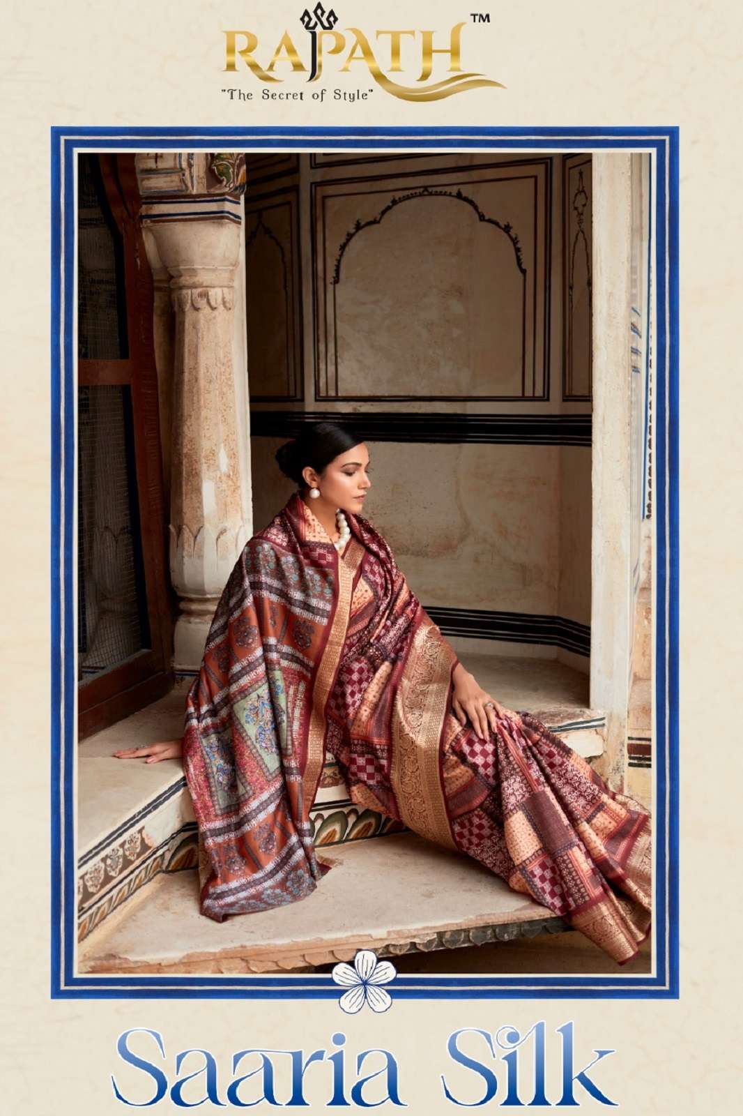 RAJPATH SAARIA SILK 290001 TO 290008 VISCOSE FESTIVE WEAR SAREES