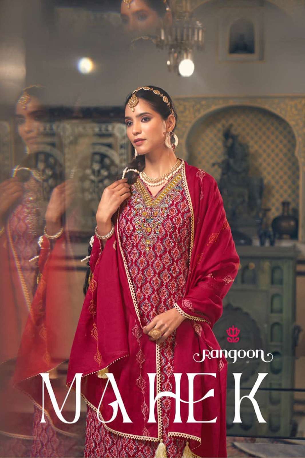 RANGOON MAHEK COTTON FANCY READY TO WEAR KURTIES FF
