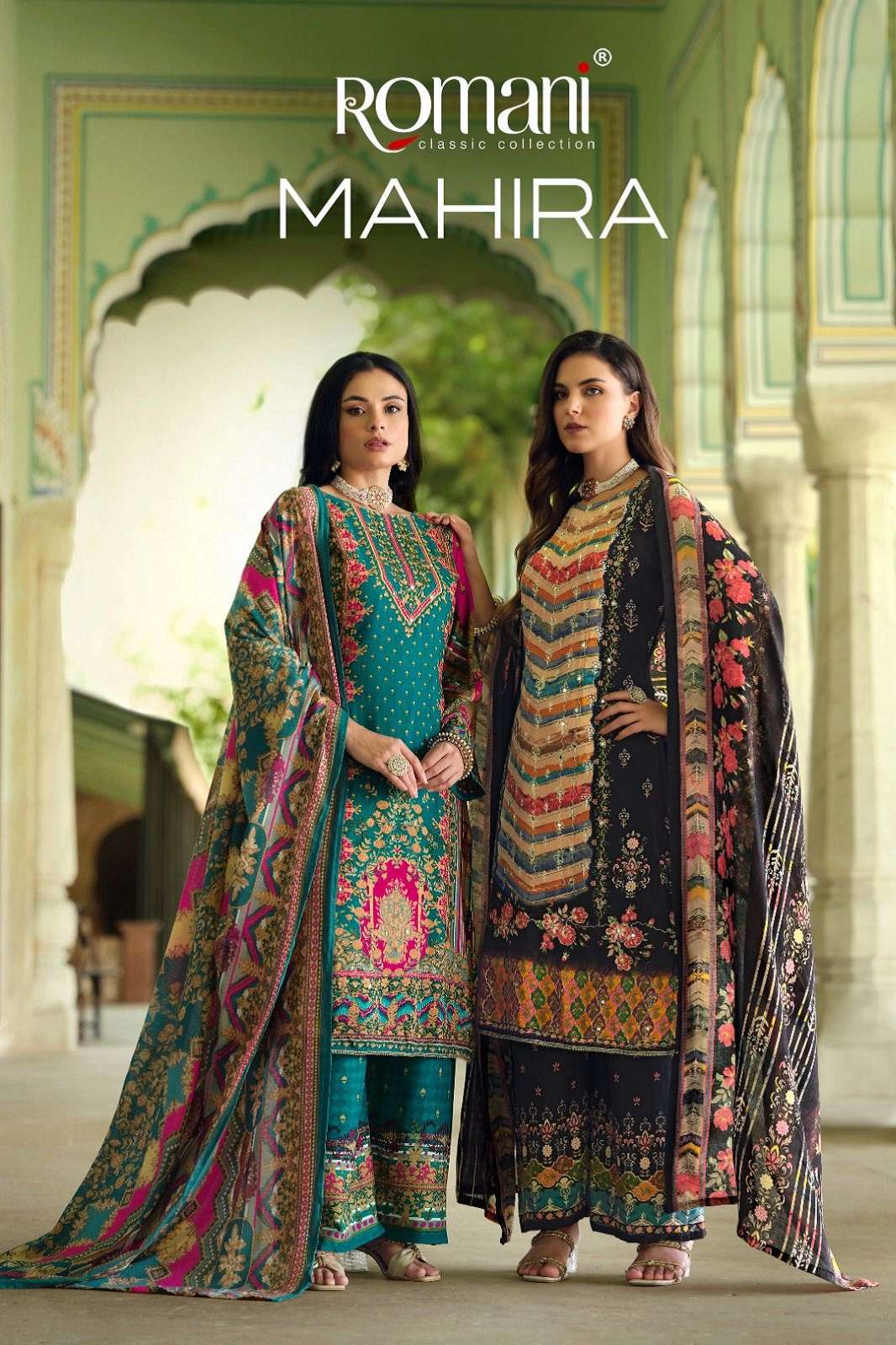 ROMANI MAHIRA SOFT COTTON PRINTED DRESS MATERIALS