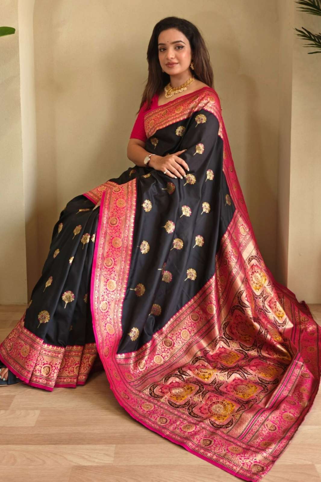 Shri Balaji Emporium KC 12964 Premium Benarasi Silk Saree