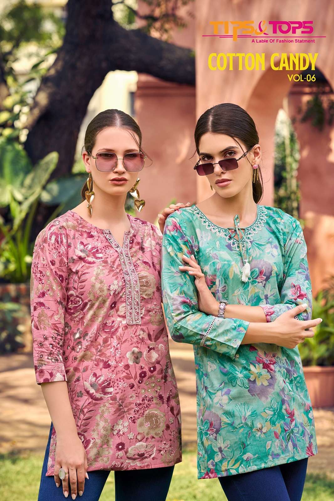 TIPS & TOPS COTTON CANDY VOL 6 READY TO WEAR KURTIES FF