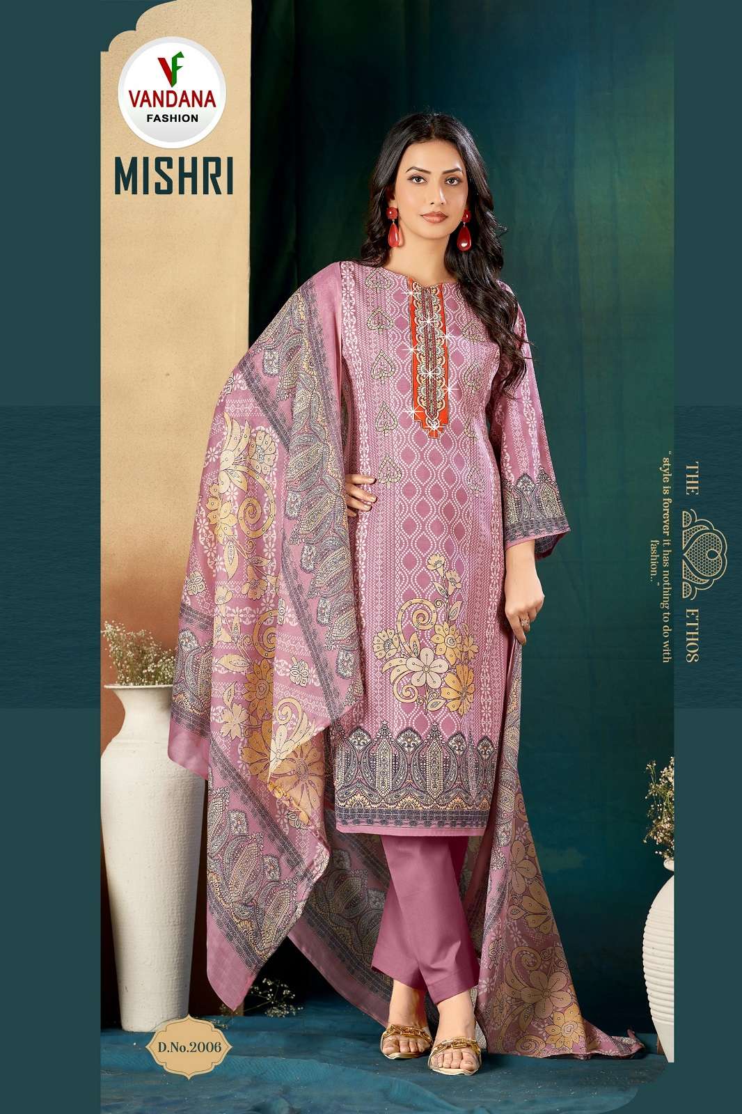 VANDANA FASHION MISHRI VOL 2 COTTON PRINTED SUITS