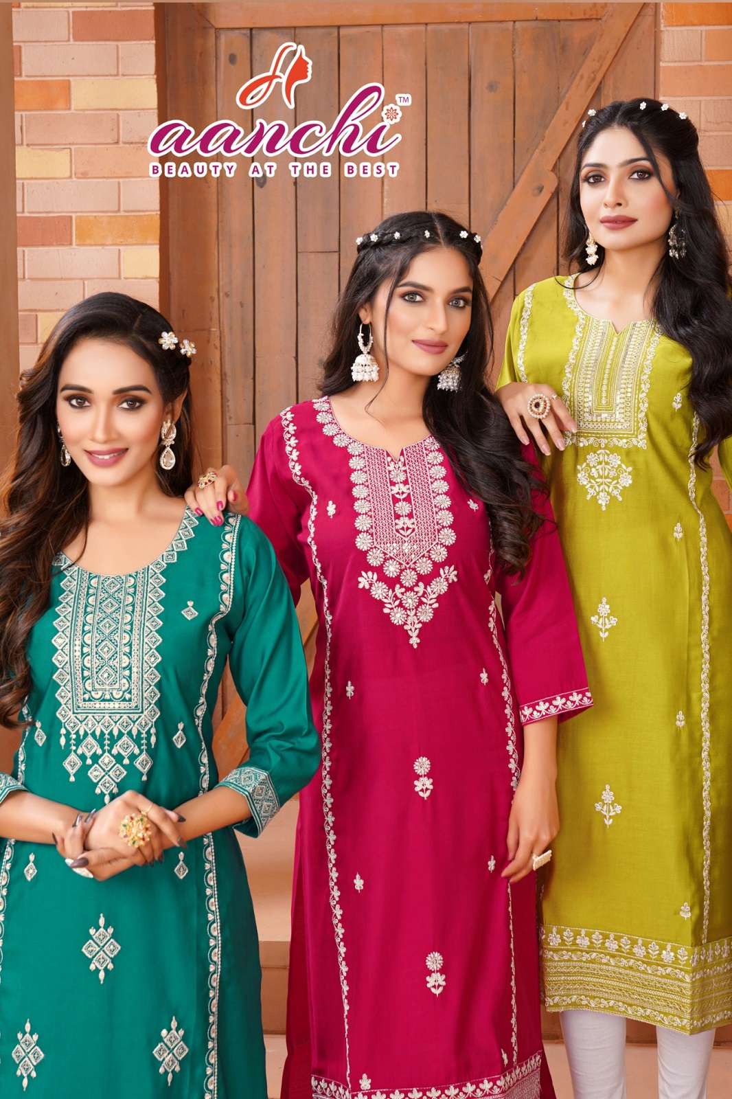 AABCHI CLASSY READY TO WEAR ANARKALI KURTIES