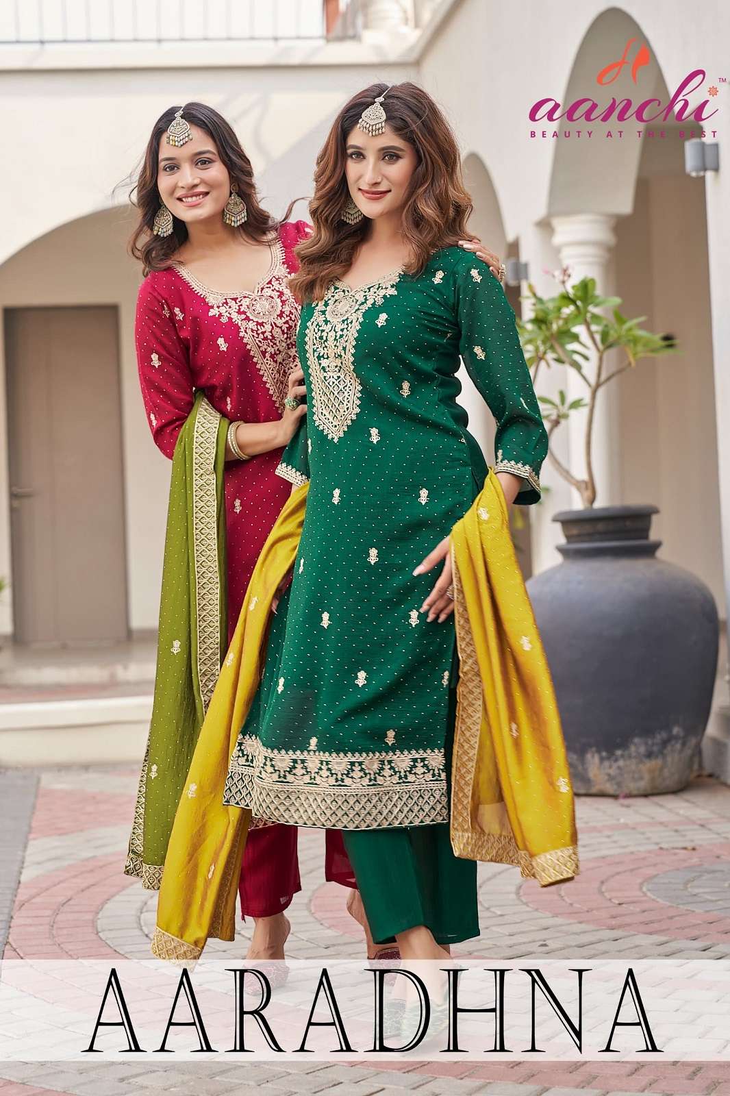 AANCHI AARADHNA READY TO WEAR ANARKALI KURTIES