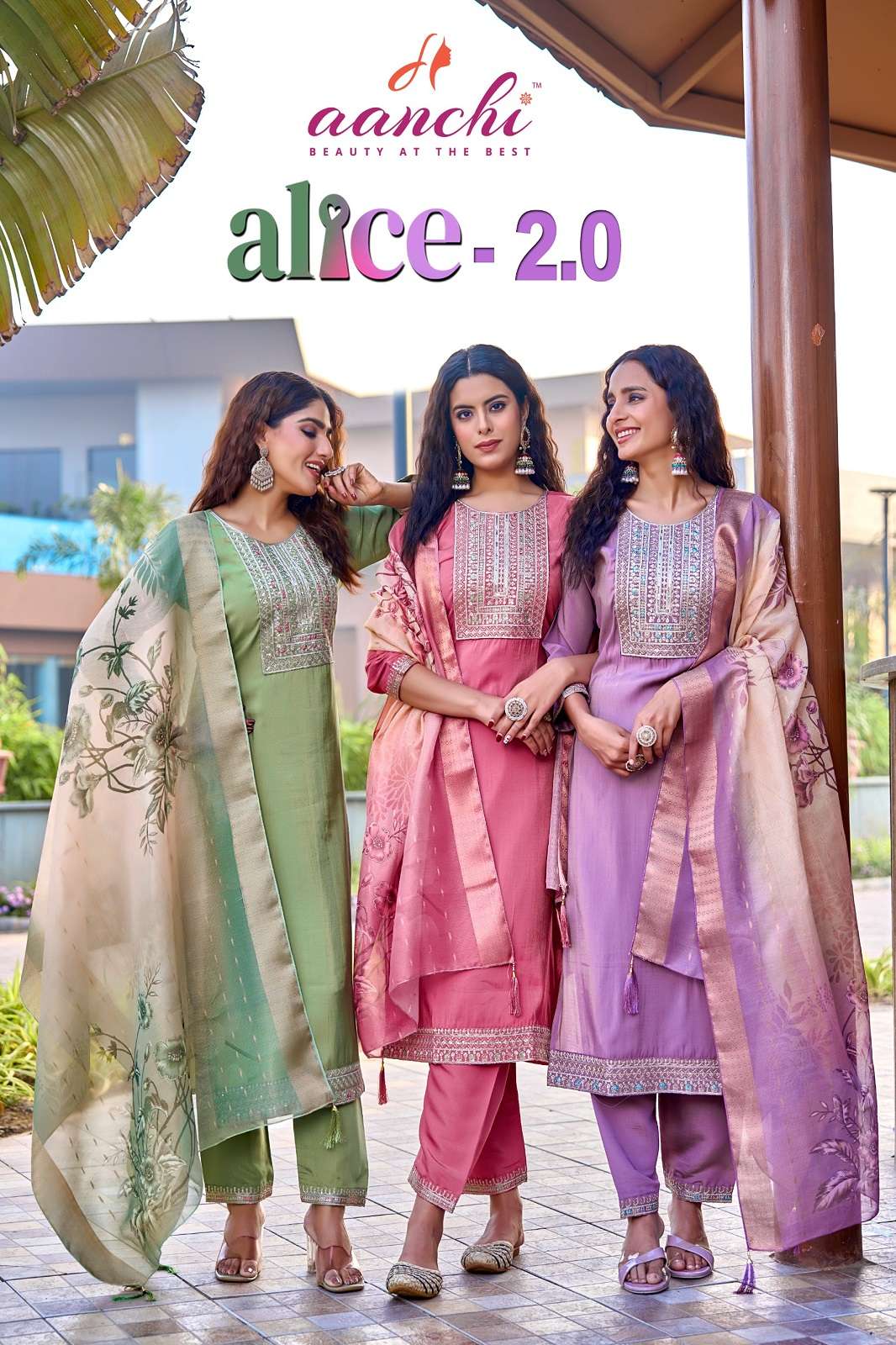 AANCHI ALICE 2.0 ROMAN SHIMMER READY TO WEAR KURTIES