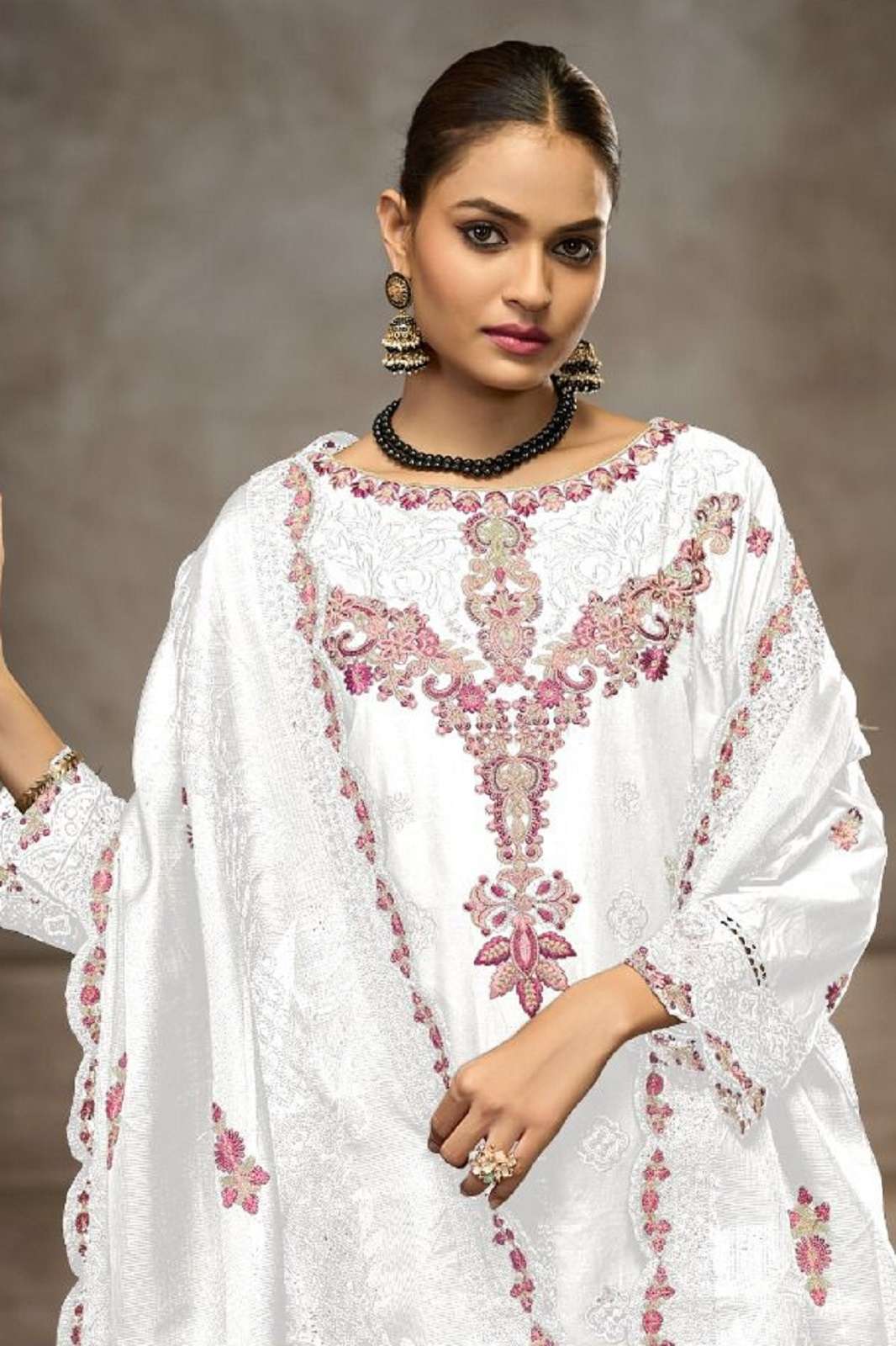 BILQIS B 184 A TO D LAWN COTTON EMBROIDERED SUITS