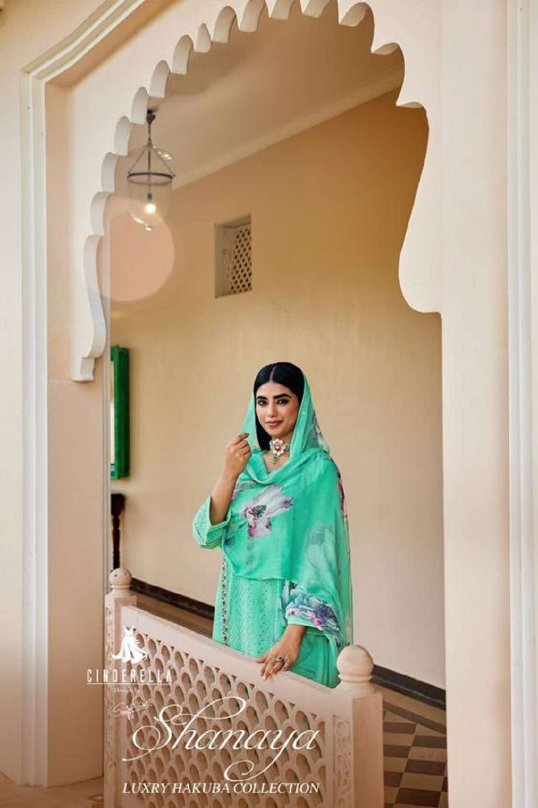 CINDRELLA SHANAYA PURE COTTON EMBROIDERED SUITS