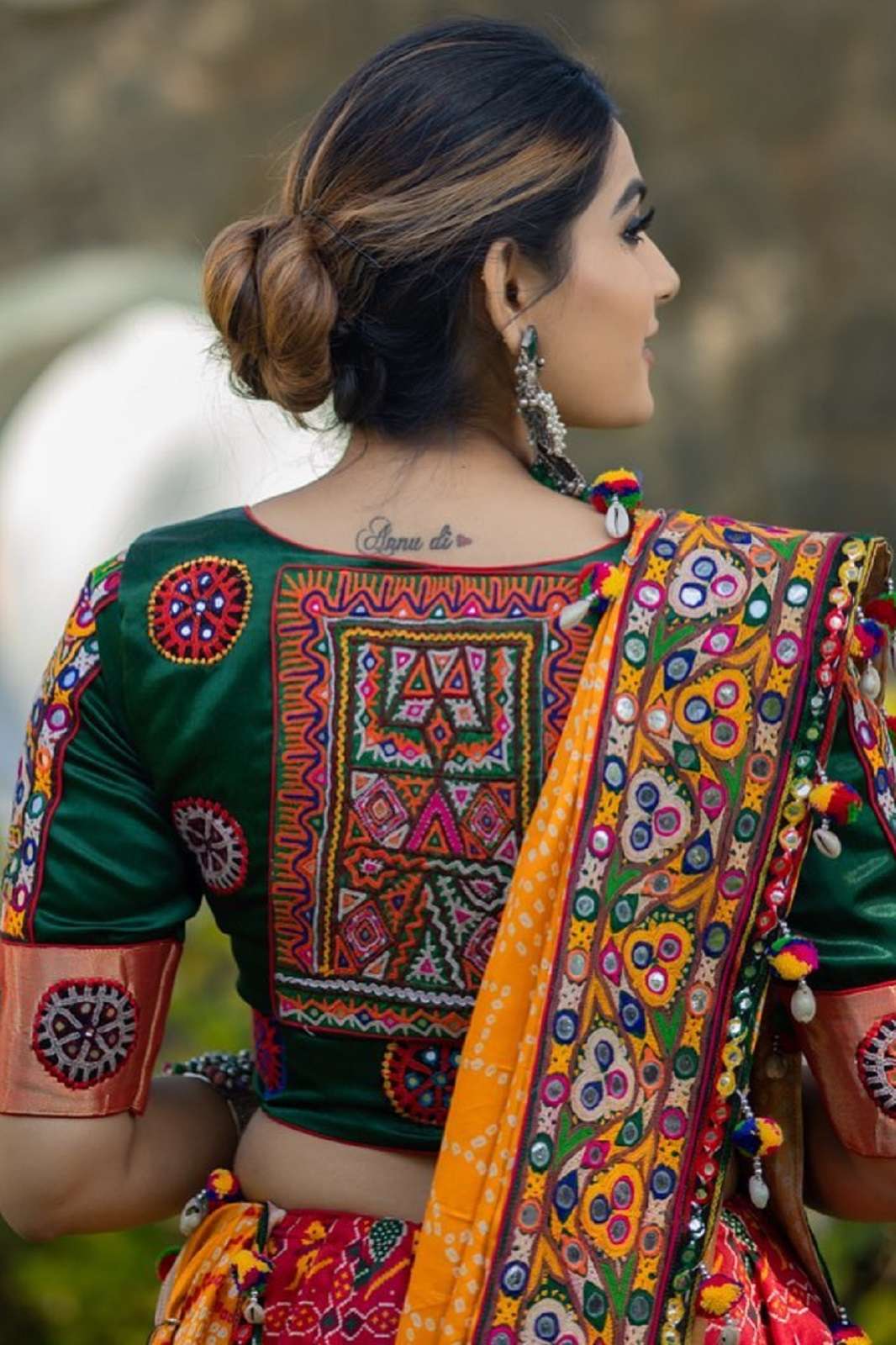CRAZYCLOTHES SF 1245 BUTTER SILK DIGITALLY PRINTED LEHENGAS