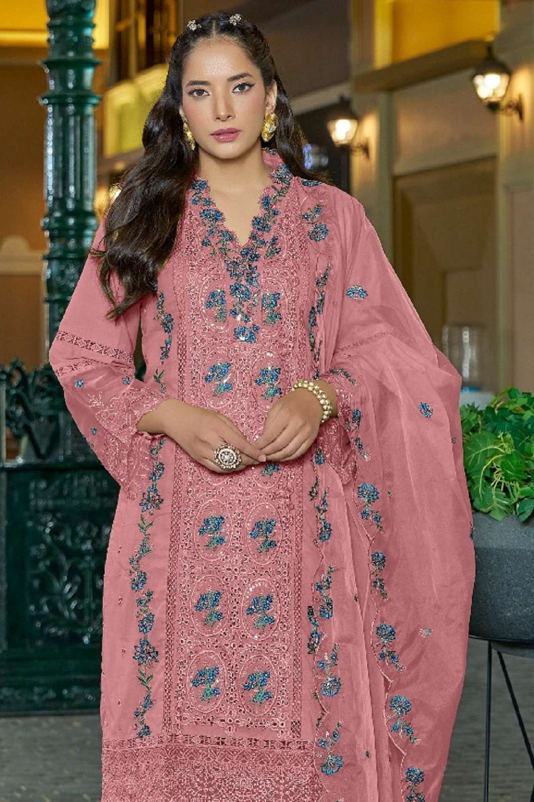 FEPIC ROSEMEEN 2004 ABC CAMBRIC EMBROIDERED SUITS