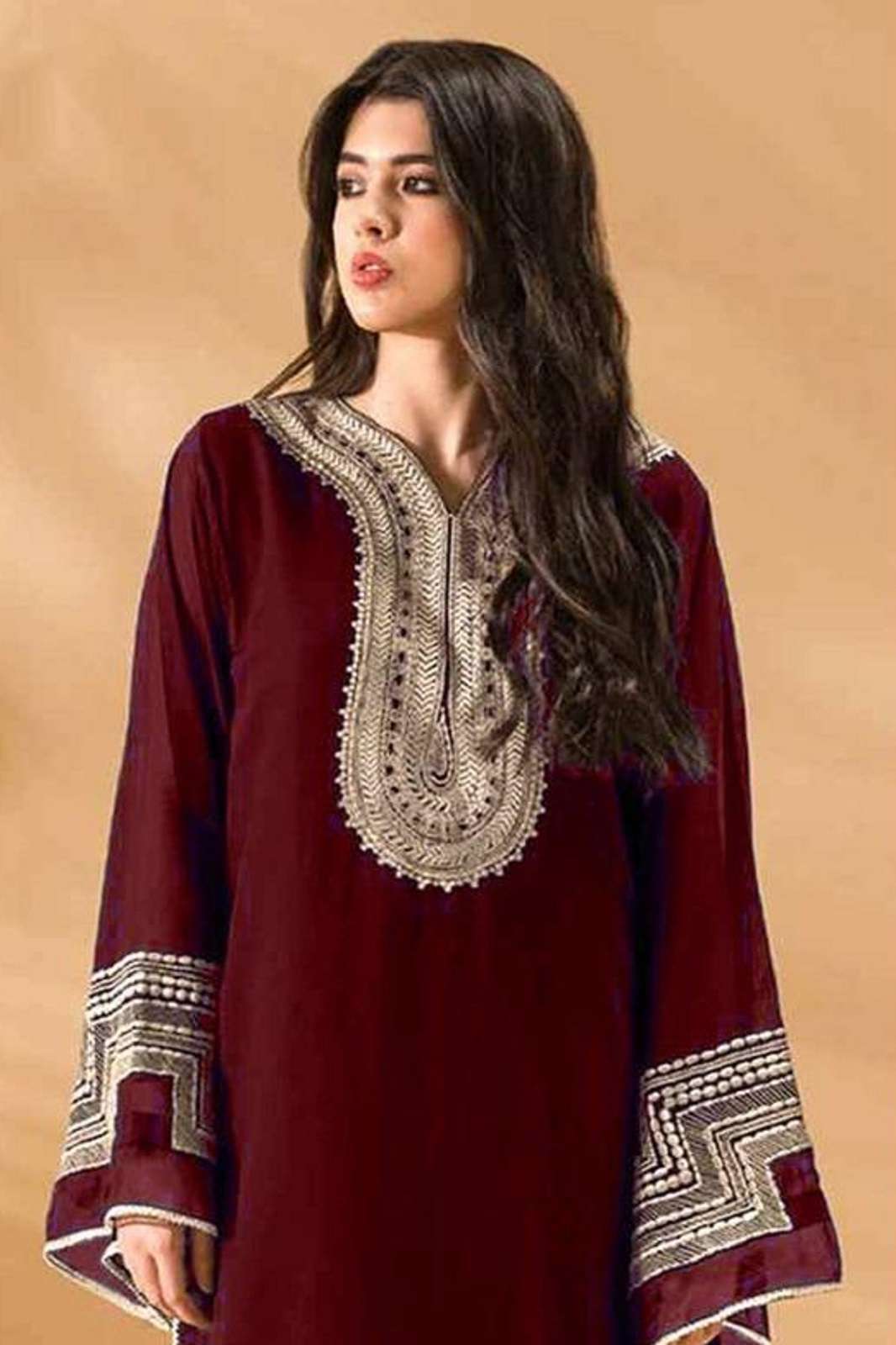 HOOR TEX HF 152 ABCD GEORGETTE READY TO WEAR SUITS