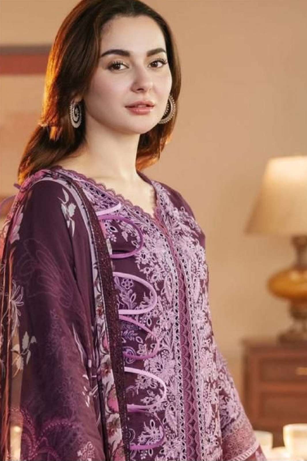 JIHAN FIRDOUS OMBRE LAWN VOL 3 COTTON EMBROIDERED SUITS