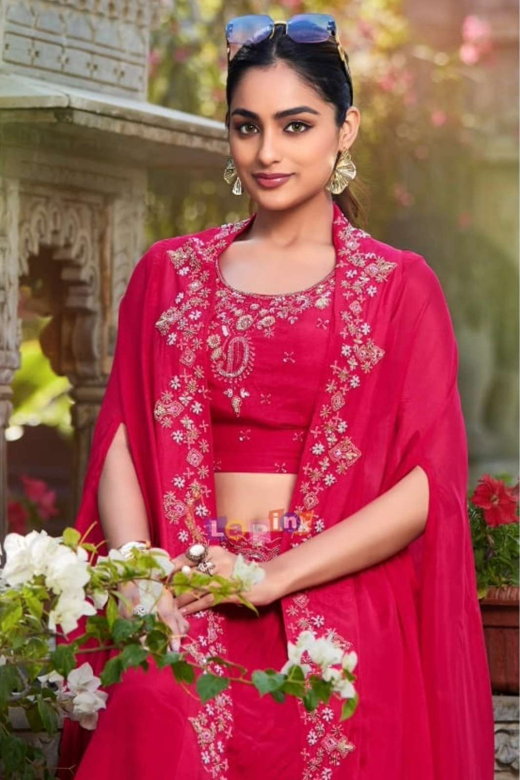 Lapink 12865 Party Wear Hand Work and Sequence  Indo Western Dress