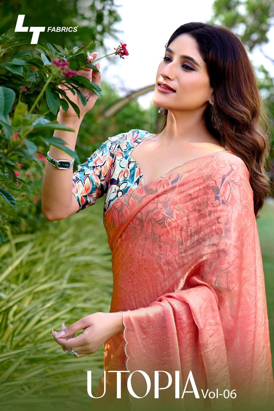 LT FASHION UTOPIA VOL 6 SILK FANCY CONTRAST SAREES